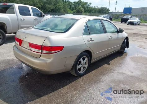 2003 Honda Accord 2.4 Ex z USA, uszkodzony, nr VIN 1HGCM56613A039075